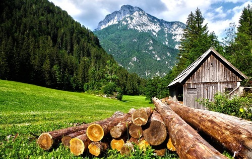 Unterkünfte in den Alpen